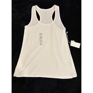 Freely Women's M Bamboo Motion Racerback Tank UPF50+ Bright White New With Tags